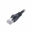 IEC 60603 7 7 halógeno del cable RJ45 8P8C PUR del remiendo de Ethernet de Cat6a libre