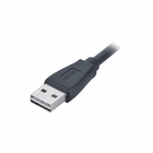 varón 2,0 de los cables del conector USB del PVC de los 2m 4 portador del contacto del Pin PBT