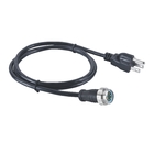 enchufe del cable IP67 Mini Change Connector To los E.E.U.U. de la chaqueta de PVC de 9A 300V