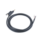Modificado para requisitos particulares 2 de estéreo Mini Plug Cable de Pin Electrical Wire Harness High 3,5 milímetros flexibles