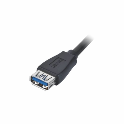 El conector USB femenino telegrafía datos del PVC USB 3,0 del 1m telegrafía el alambre que suelda recto